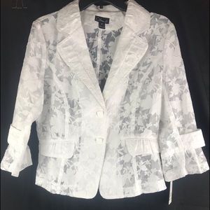 Clara S Cute See Through White Sz M